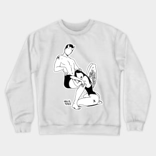 Contrast Crewneck Sweatshirt